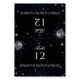 Startnattskort Bordsnummer