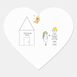 Startsida | FIFO-Hearter Hjärtformat Klistermärke