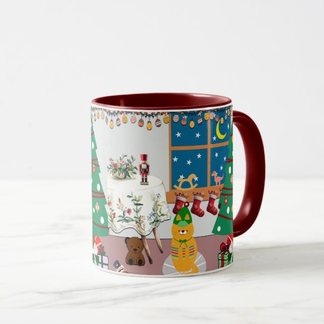 Startsida för Helgdagarna Illustration Mugg (Framsida höger)