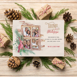 Startsida för innehållsfönster för Helgdagarna 4-f Julkort