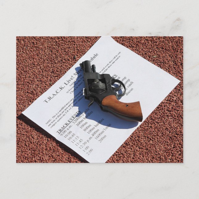 Startskott--2008 T.R.A.C.K. Live! Vykort (Framsida)