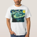 Starttåg nattåg Van Gogh Fractal Art Tröja<br><div class="desc">Mer information finns på Om denna design: Starry Night är en målning av den nederländske konstnären Vincent van Gogh och skildrar åsikten utanför hans hygienrumsfönster på natten. Enligt uppgift målades den från minnet under dagen. Starjkväll betraktas vanligtvis som Van Goghs underbarare och mest igenkännliga arbete. Den ursprungliga stjärnnatten kan för...</div>