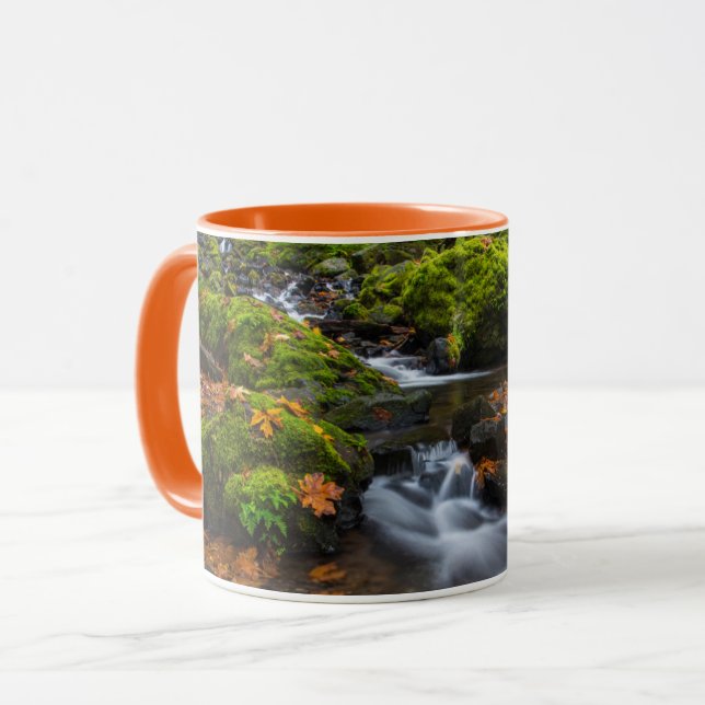Starvation Creek Falls | Columbia Gorge, Oregon Mugg (Framsida vänster)