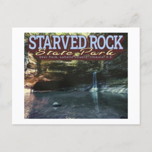 STARVED STEN STATE PARK - OGLESBY - ILLINOIS US VYKORT