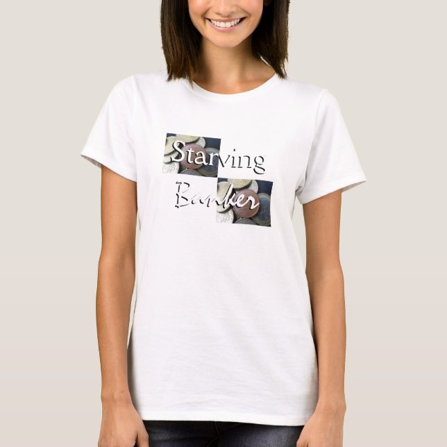 Starving Banker in White T-shirt (Framsida)