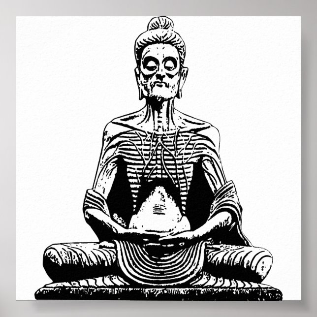 Starving Buddha Giant Poster (Framsidan)