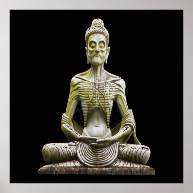 Starving Buddha Poster färg (Framsidan)