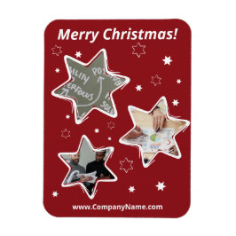 Stary Anpassningsbar Photos Red Life Coach jul Magnet