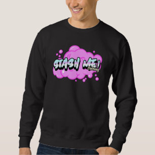 Stash Me Bubble Gum Kortärmad Lång Ärmad Tröja