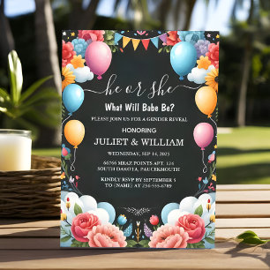 Stash Roligt Cloud Family i Spanska Genderna Revea Inbjudningar