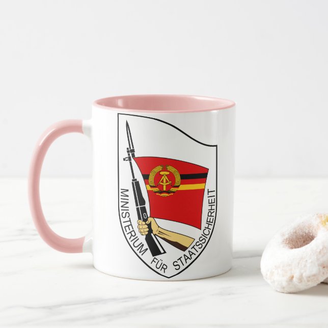 Stasi - DDR (Deutsche Demokratische Republik) Mugg (Med munk)