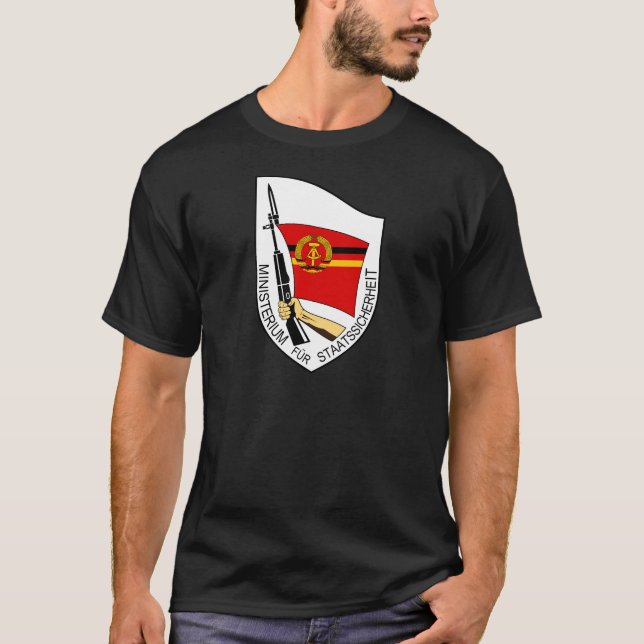 Stasi - DDR (Deutsche Demokratische Republik) T Shirt (Framsida)