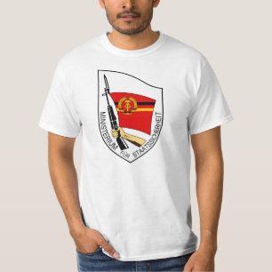 Stasi mission för statlig säkerhet, East Germany T Shirt