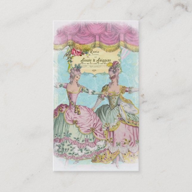 Stass- och prålvisitkort visitkort (Framsida)