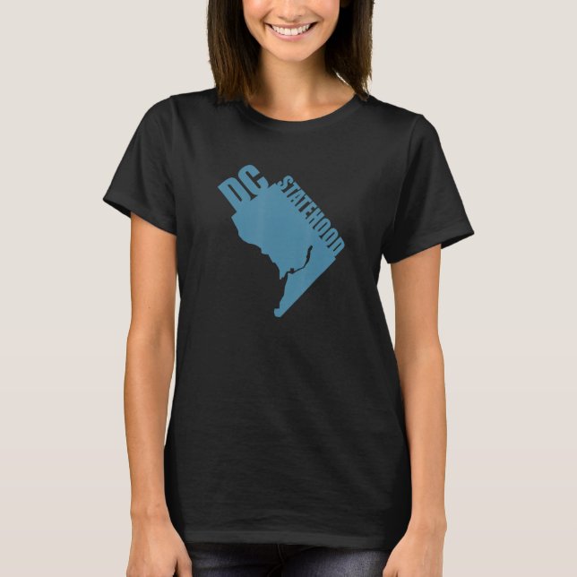 Stat för Washington D.C. T Shirt (Framsida)
