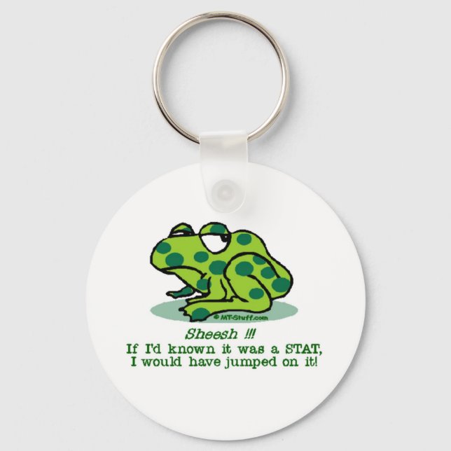 STAT Froggie Keychain Nyckelring (Framsida)