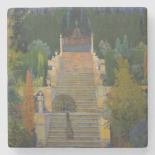 Stat Garden i Mallorca (av Santiago Rusiñol) Stenunderlägg