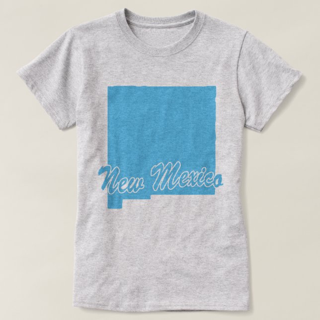 Stat i New mexico Shape T-shirt (Design framsida)