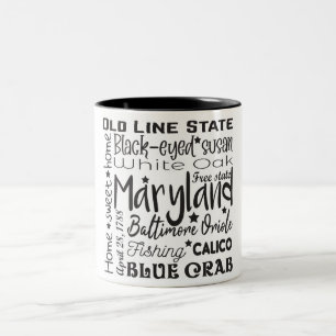 Stat/Maryland Två-Tonad Mugg