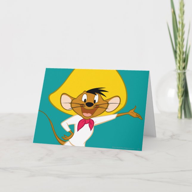 STÅTALIG GONZALES™ Stående Kort (Framsida)