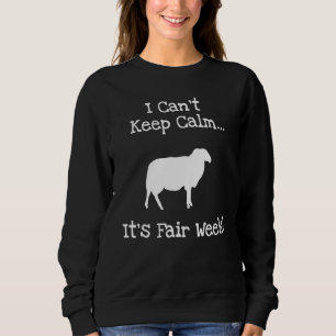 State and County Fair - Show Sheep Livestock Anima T Shirt