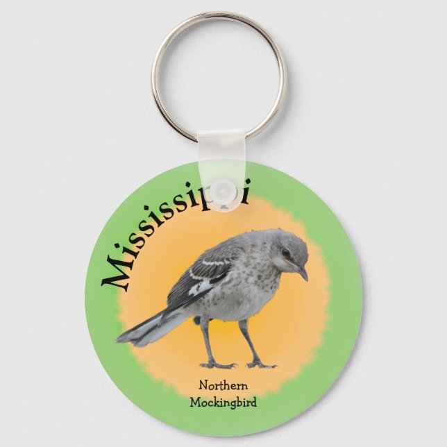 State Bird of Mississippi Nyckelring (Framsida)