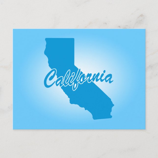 State California vykort (Framsida)