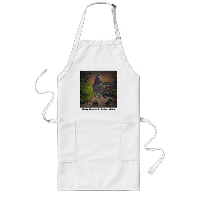 State Capital in Boise, Idaho Långt Förkläde (Framsidan)