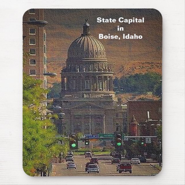 State Capital in Boise, Idaho Musmatta (Framsidan)