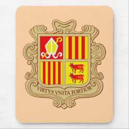 State Emblem of Andorra Historic Co-Principality Musmatta