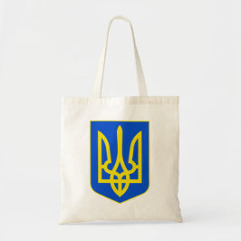 State Emblem of Ukraine Golden Trident Fine Art Tygkasse