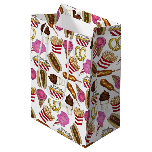 State Fair Carnival Food Nachos Cotton Candy (Framsidan Vinklad)