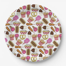 State Fair Carnival Food Nachos Cotton Candy