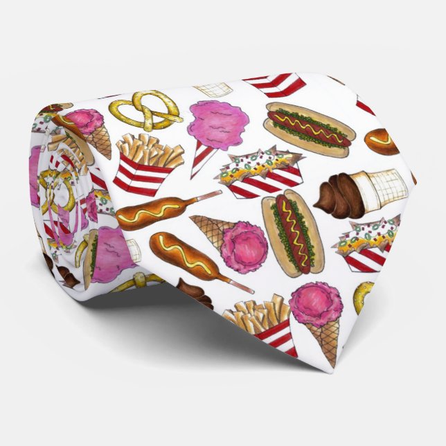 State Fair Carnival Food Nachos Cotton Candy Slips (Rullad)