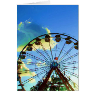 State Fair Ferris Wheel, Indianapolis, Indiana Hälsningskort