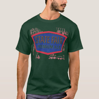 State Fair Premium Ale Beer Retro Defunct Breweria T Shirt