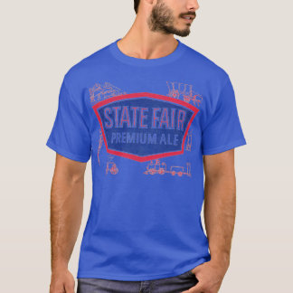 State Fair Premium Ale Beer Retro Defunct Breweria T Shirt