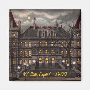 State Huvudstad Albany NY Magnet