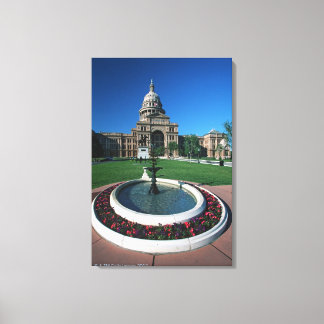 "State Huvudstad of Texas, Austin" Canvastryck