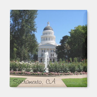 State Huvudstad, Sacramento, CA Magnet