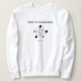 State Its Complicated Programmer Humor Kvinnor T Shirt