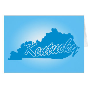 State Kentucky Hälsningskort