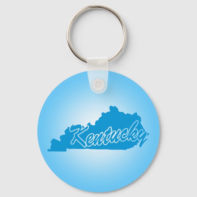 State Kentucky Keychain Nyckelring (Framsida)