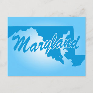 State Maryland Vykort