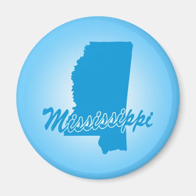 State Mississippi Magnet (Framsidan)