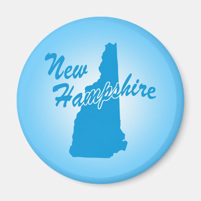 State New Hampshire Magnet (Framsidan)
