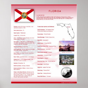 State of Florida,FL Posters