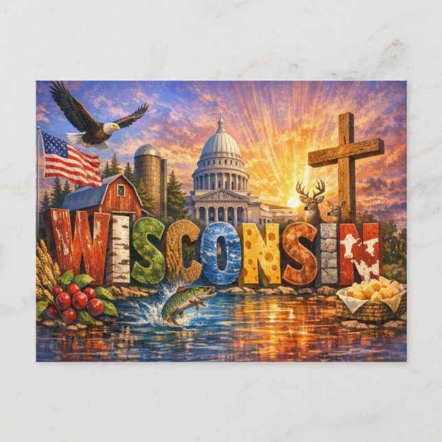 State of Grace Spiritual Postcard  Vykort (Framsida)