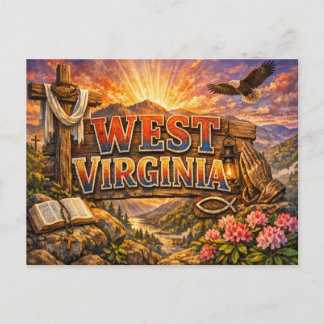 State of Grace Spiritual Postcard  Vykort