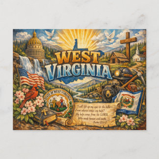 State of Grace Spiritual Postcard  Vykort